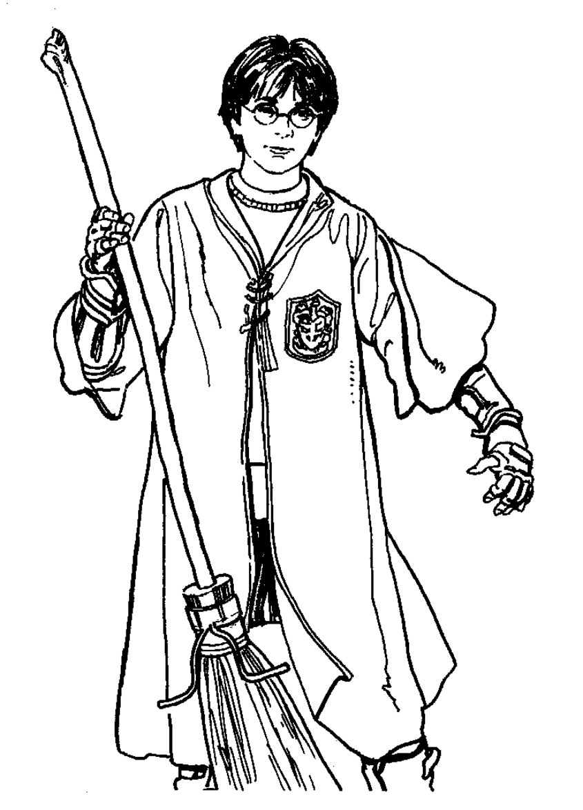 Harry Potter kolorowanki